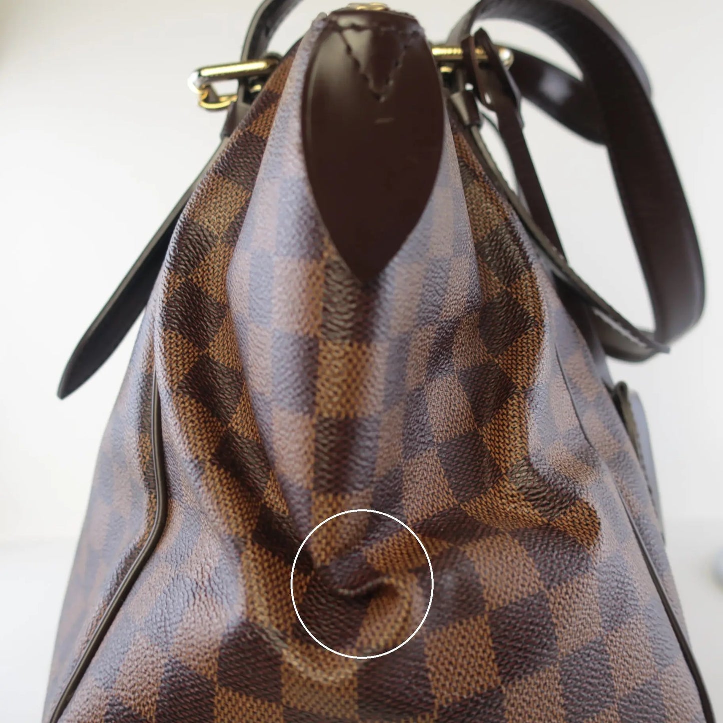 Louis Vuitton Damier Ebene Verona GM Shoulder Bag (SHF-19010) – LuxeDH
