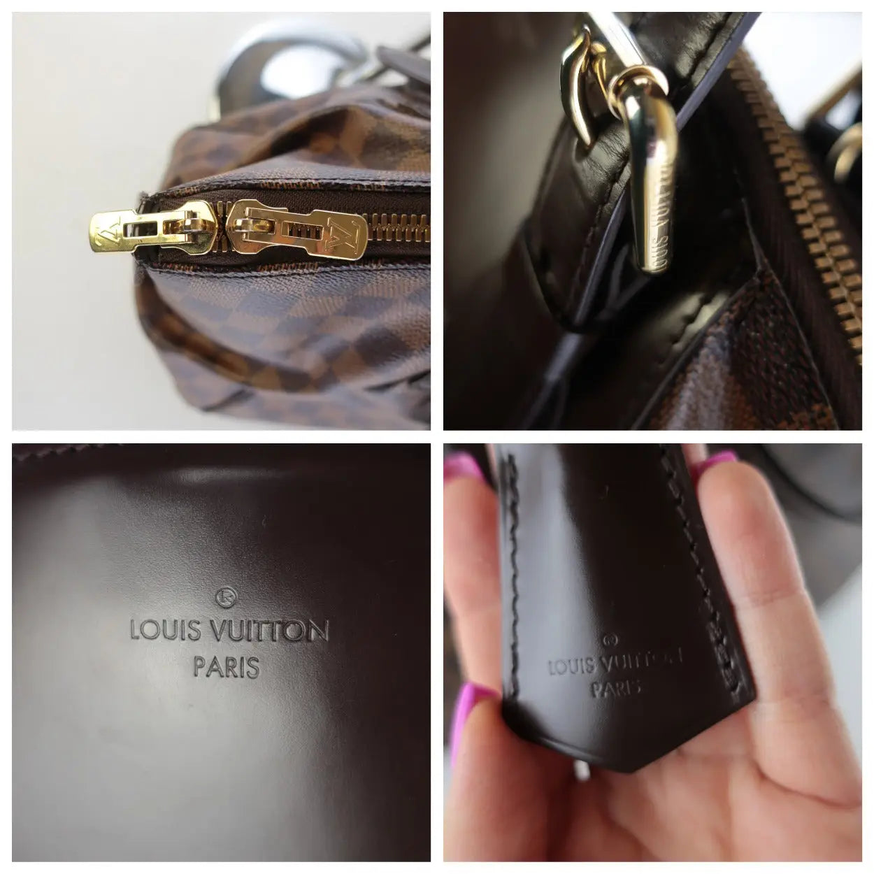 Louis Vuitton Verona MM Damier Ebene Canvas Shoulder bag-TheShadesHut