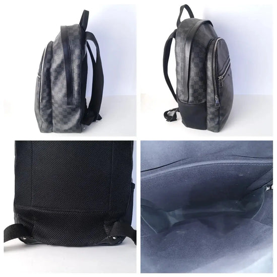 Louis Vuitton Louis Vuitton Damier Graphite Canvas Michael Backpack (767) LVBagaholic