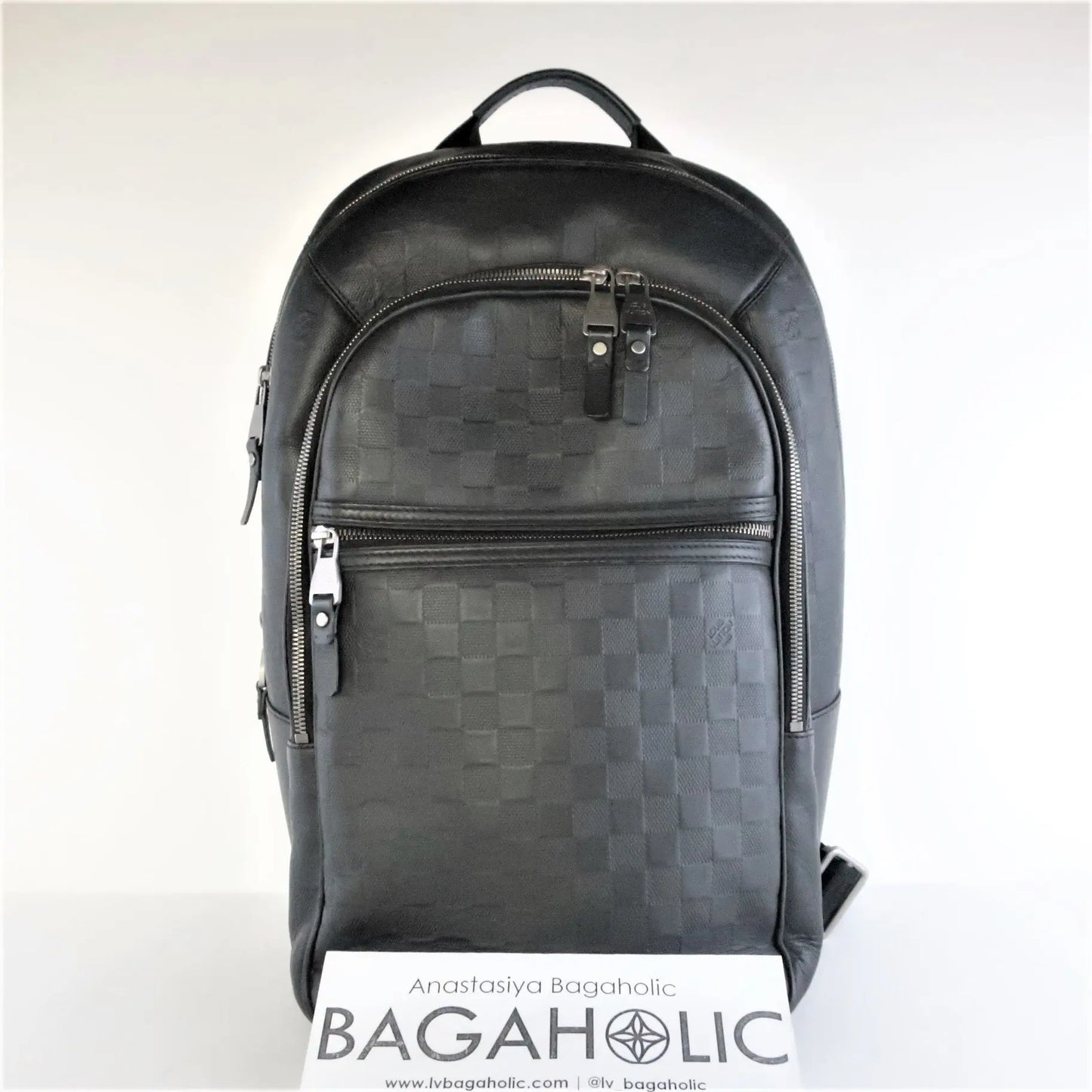 damier infini leather backpack Louis Vuitton Michael Damier Infini Backpack – Bagaholic