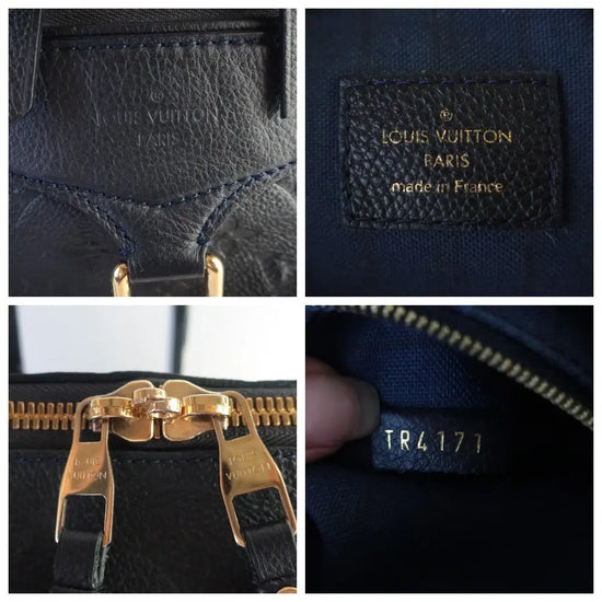 Load image into Gallery viewer, Louis Vuitton Louis Vuitton Dark Blue Infini Monogram Empreinte Lumineuse PM Bag LVBagaholic
