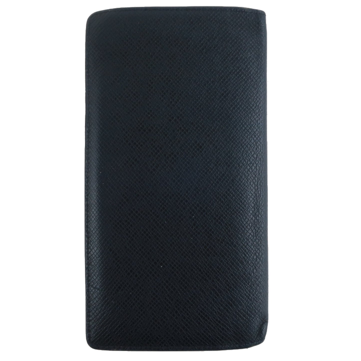 Louis Vuitton Louis Vuitton Dark Blue Taiga Leather Bifold Long Wallet LVBagaholic