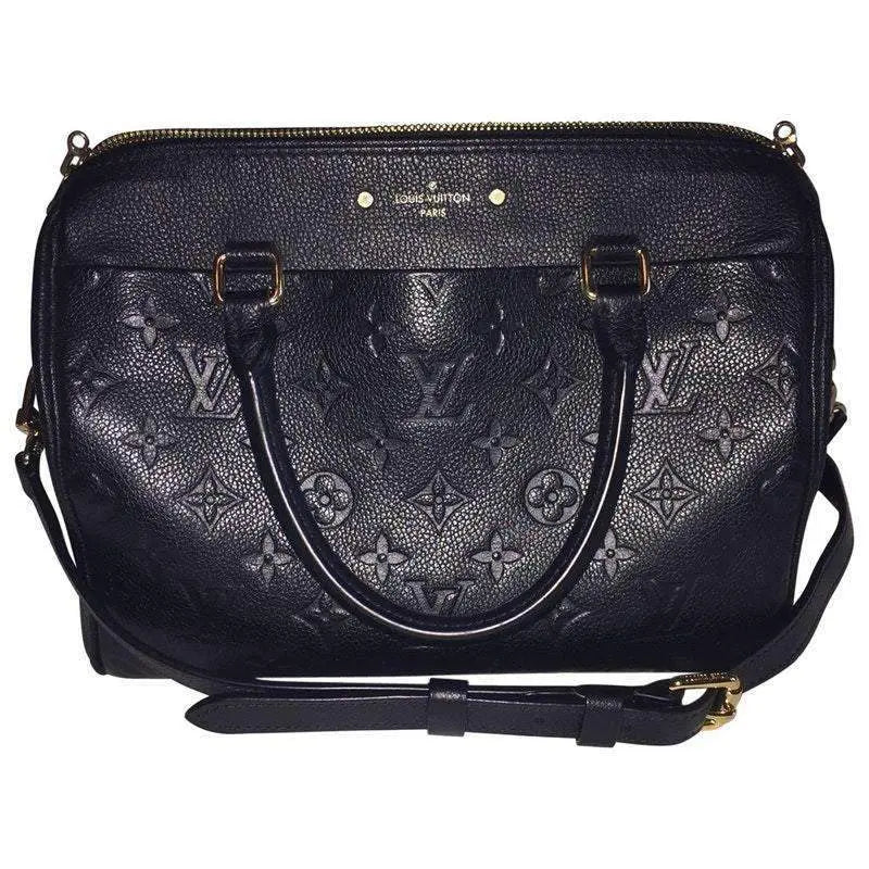 Load image into Gallery viewer, Louis Vuitton Louis Vuitton Empreinte Speedy 25 Noir Black Bag LVBagaholic
