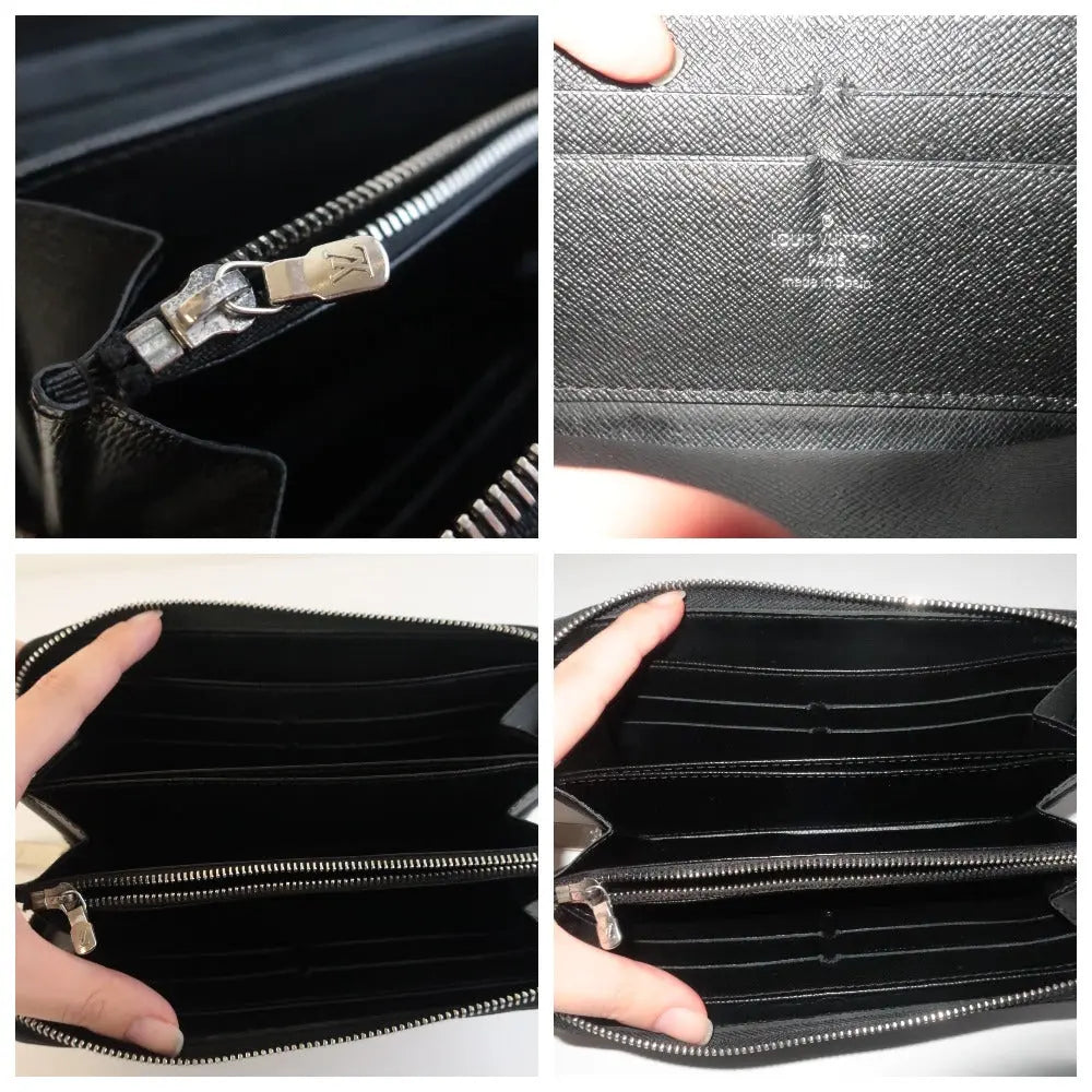 PRELOVED Louis Vuitton Black EPI Leather Zippy Wallet CA3009 051223 –  KimmieBBags LLC