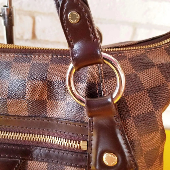 Louis Vuitton Louis Vuitton Evora MM Damier Ebene Bag LVBagaholic