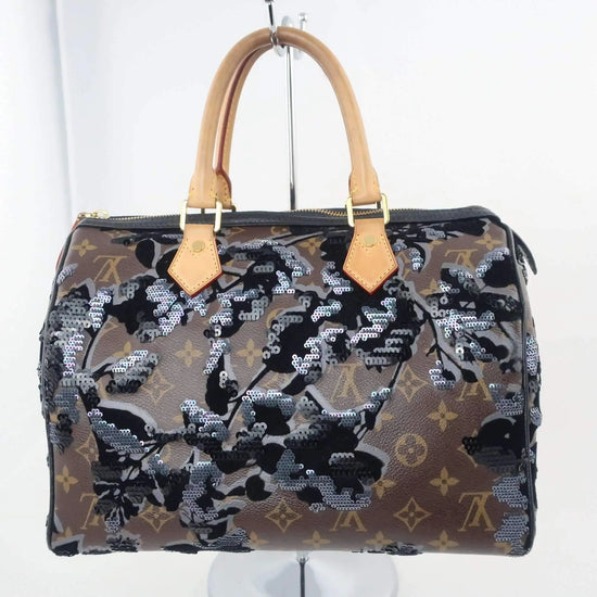 Louis Vuitton Louis Vuitton Fleur de Jais Speedy 30 Limited Edition Bag LVBagaholic