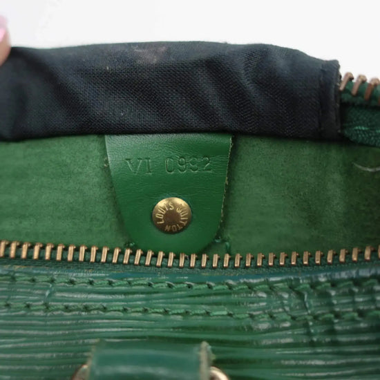 Louis Vuitton Louis Vuitton Green Epi Vintage Speedy 25 Bag LVBagaholic