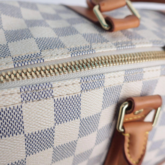Louis Vuitton Louis Vuitton Keepall 45 Bandouliere Damier Azur Bag LVBagaholic