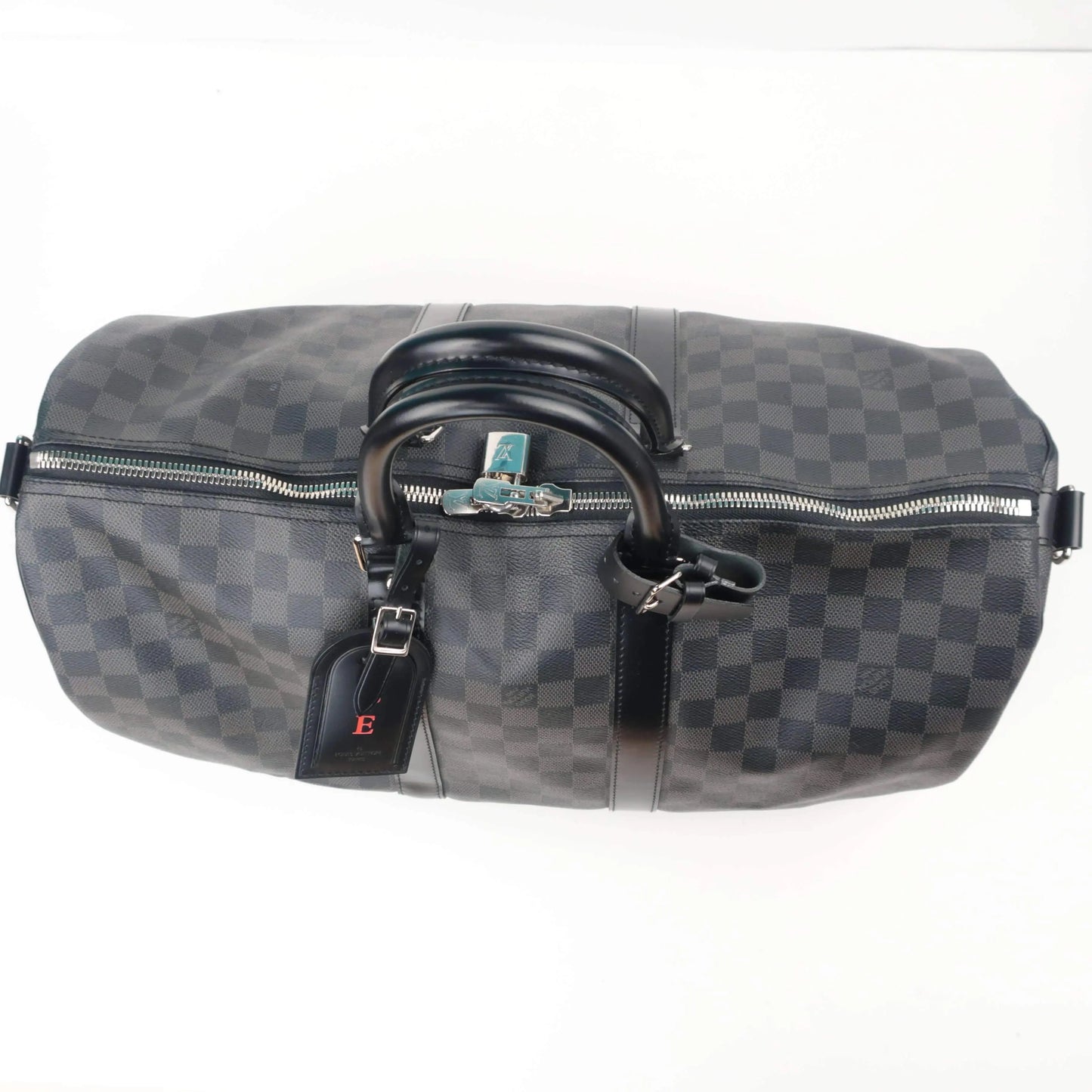 Load image into Gallery viewer, Louis Vuitton Louis Vuitton Keepall 45 Bandouliere Damier Graphite LVBagaholic
