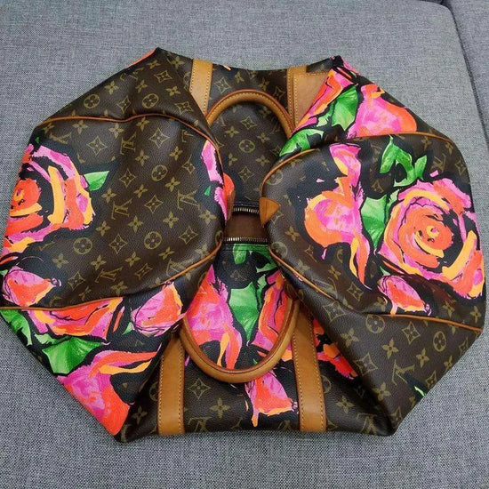 Louis Vuitton Louis Vuitton Keepall 45 Roses Stephen Sprouse Bag LVBagaholic