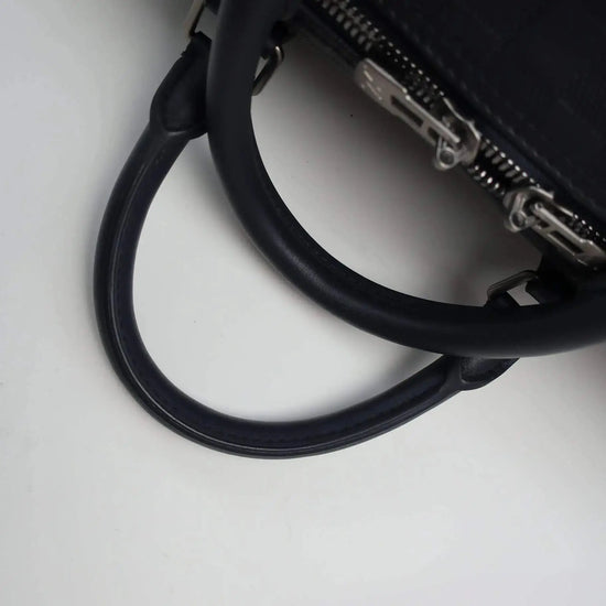 Cargar imagen en el visor de la galería, Louis Vuitton Louis Vuitton Keepall 55 Damier Graphite Infini Black Leather Bag LVBagaholic
