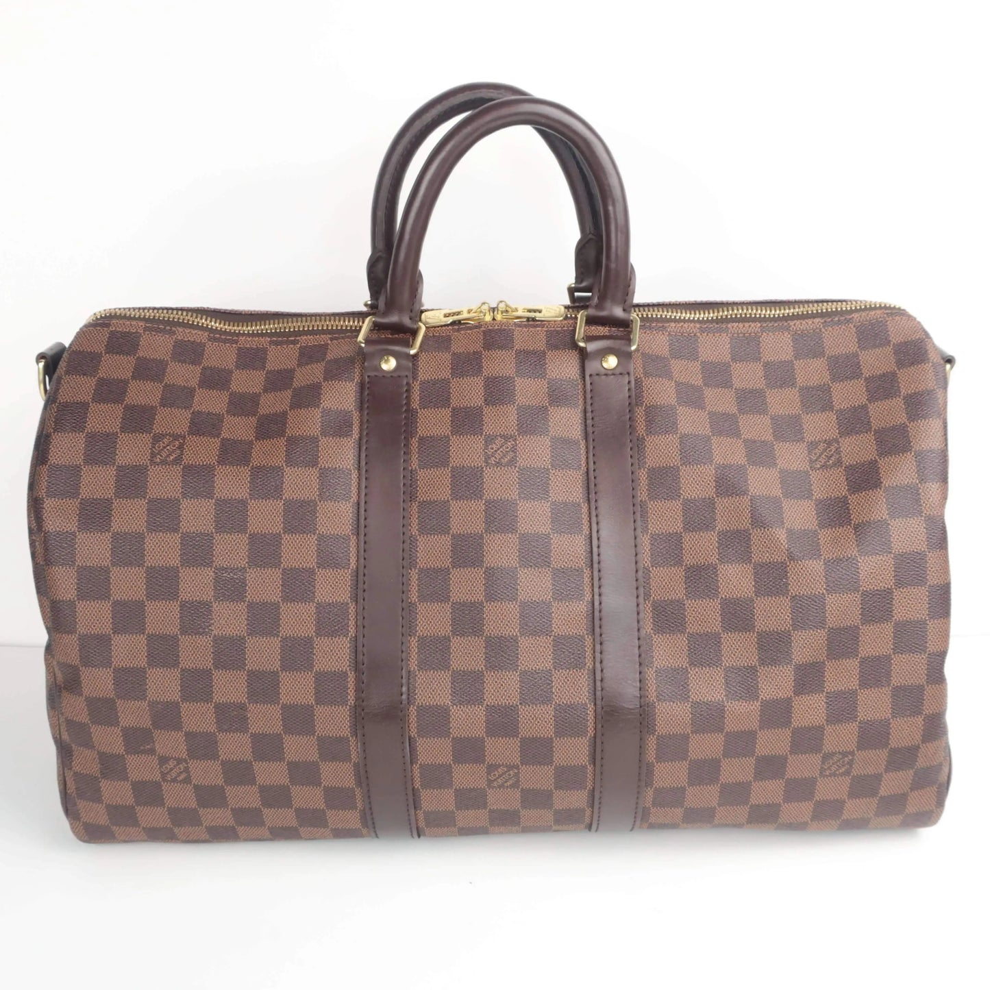 Louis Vuitton keepall 45 bandouliere damier ebene – Lady Clara's Collection