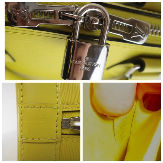Louis Vuitton Louis Vuitton Lime Epi Alma BB Crossbody Bag LVBagaholic