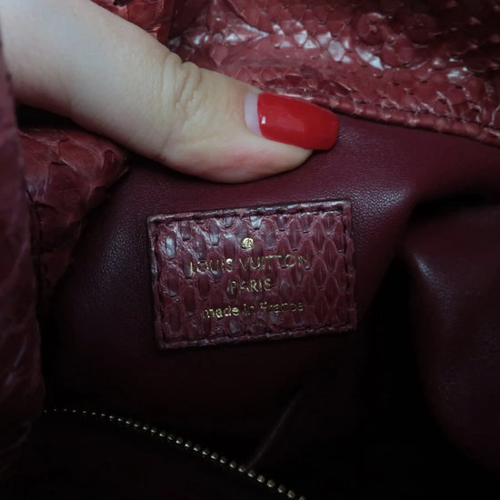 Louis Vuitton Louis Vuitton Limited Edition Artsy MM Python Bag LVBagaholic