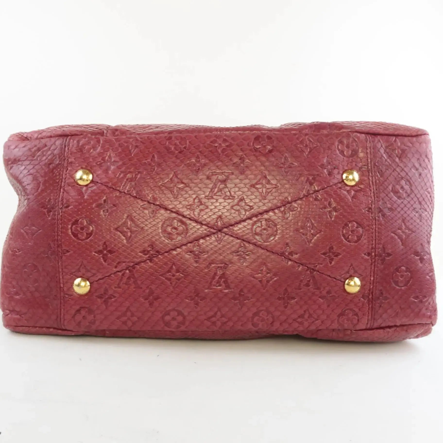 Louis Vuitton Limited Edition Artsy MM Python Bag – Bagaholic