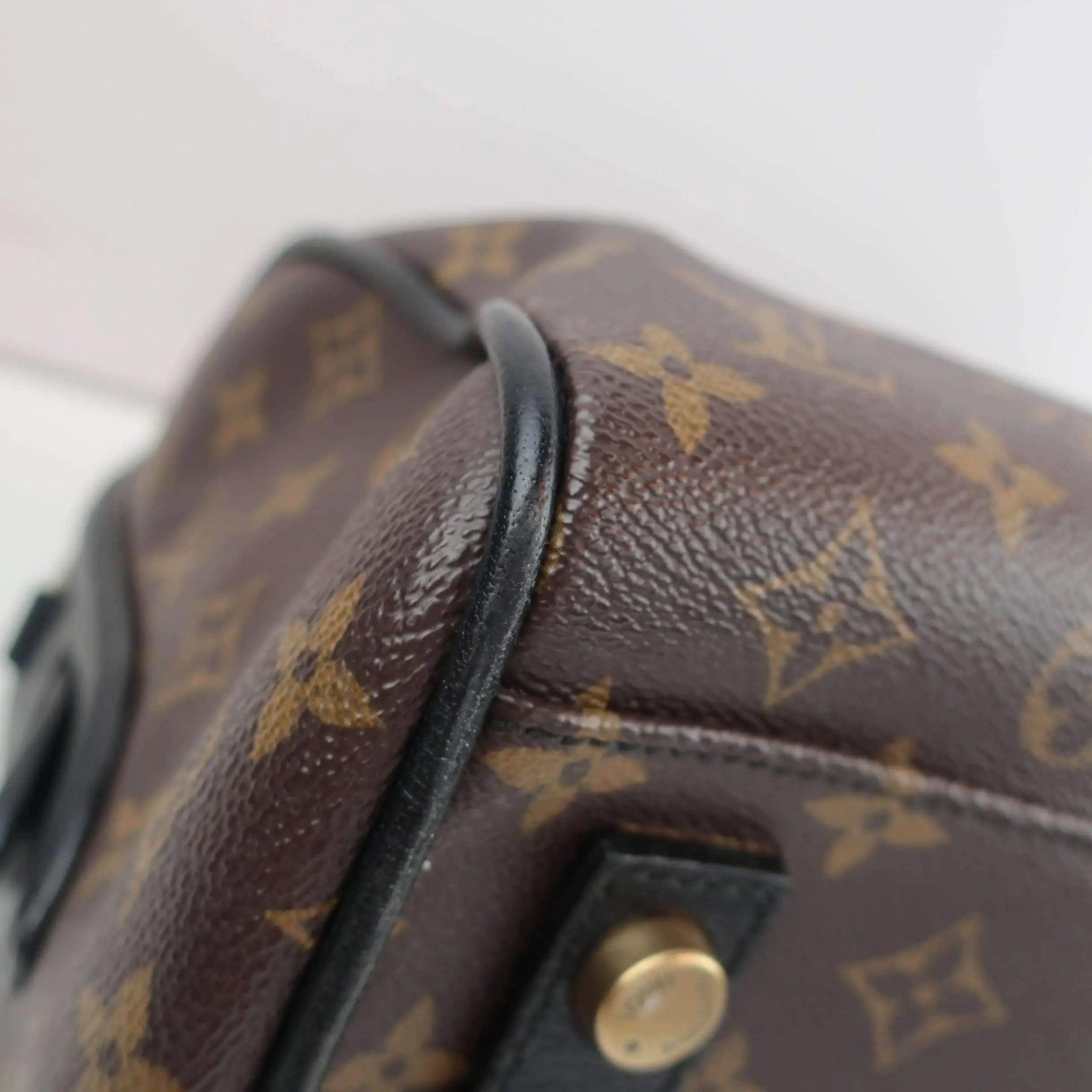 Louis Vuitton Noir Monogram Golden Arrow Speedy Bag – Bagaholic
