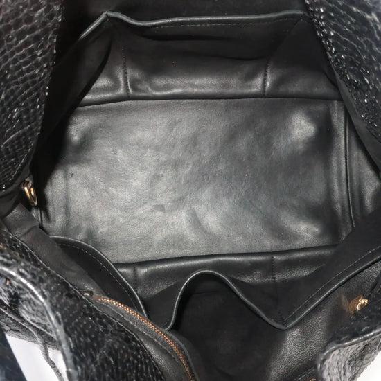Load image into Gallery viewer, Louis Vuitton Louis Vuitton Limited Edition Black Noir Python Artsy MM Bag LVBagaholic
