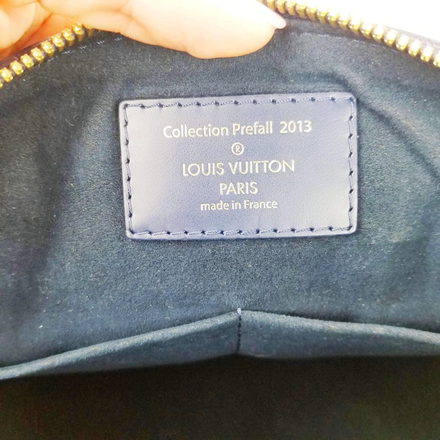 Louis Vuitton Damier Paillettes Speedy 30 Blue