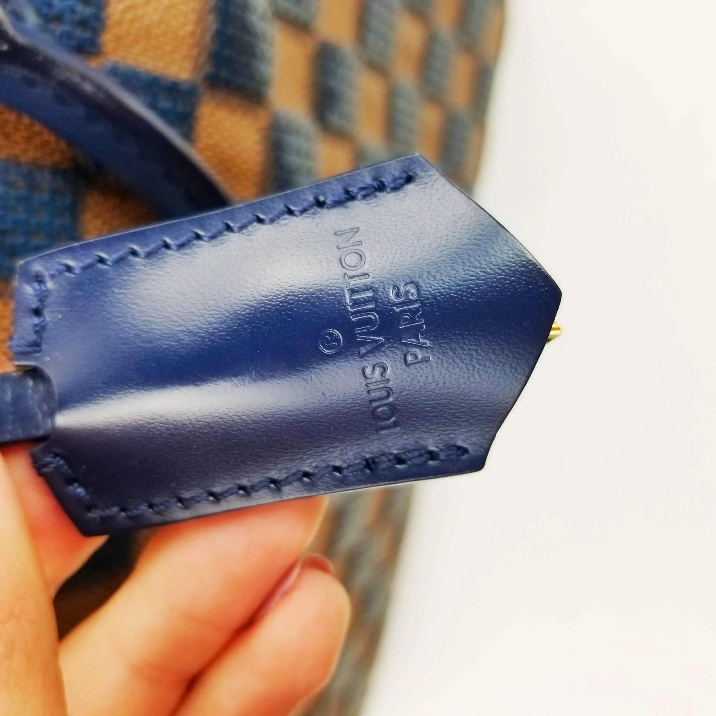 LOT:246  LOUIS VUITTON - a limited edition Damier Paillettes Sequin Speedy  30 handbag.