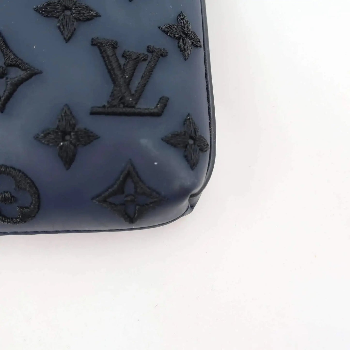 Louis Vuitton Limited Edition Blue Monogram Addiction Lockit Vertical –  Bagaholic