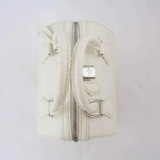 Louis Vuitton Louis Vuitton Limited Edition Cream Damier Facette Speedy Cube Bag LVBagaholic