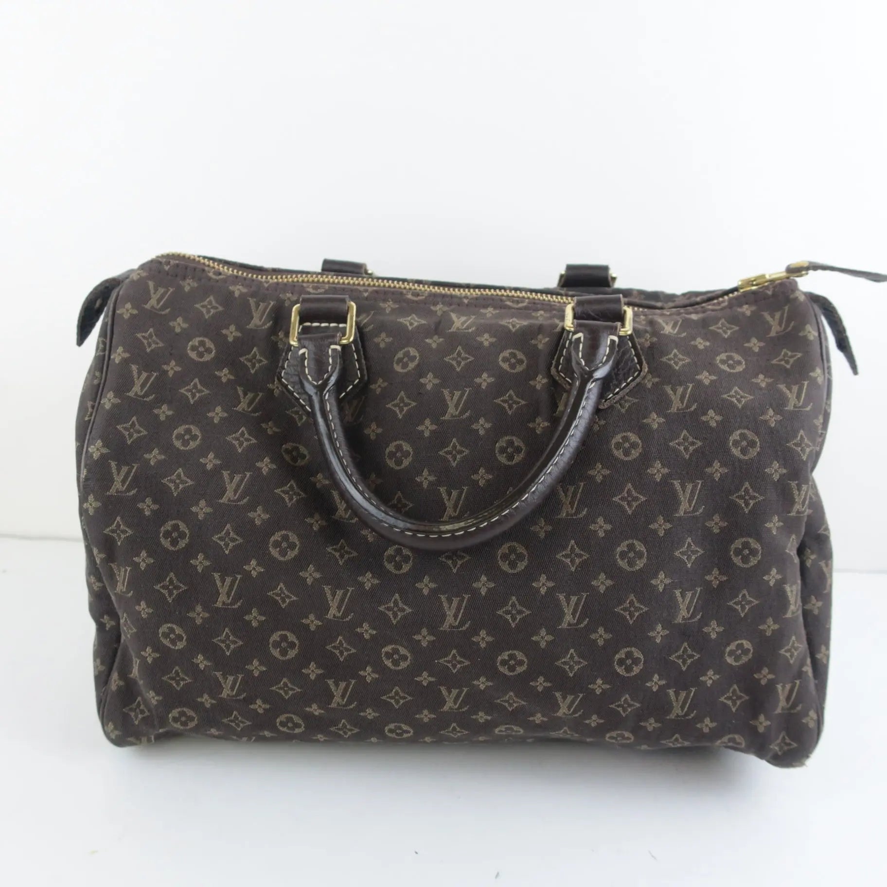 Louis Vuitton Limited Edition Mini Lin Speedy Denim Bag – Bagaholic