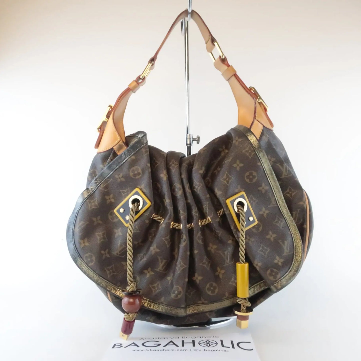 Louis Vuitton Limited Edition Monogram Kalahari GM Bag