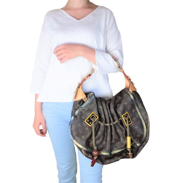 Louis Vuitton Limited Edition Monogram Kalahari GM Bag