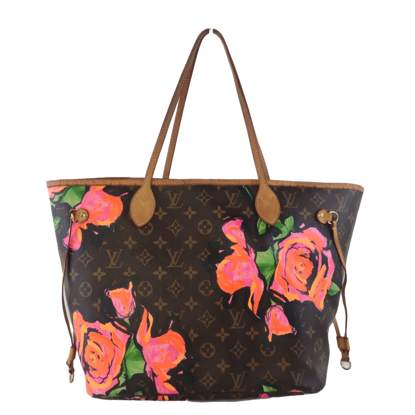 Louis Vuitton Louis Vuitton Limited Edition Stephen Sprouse Roses Neverfull MM Bag (730) LVBagaholic