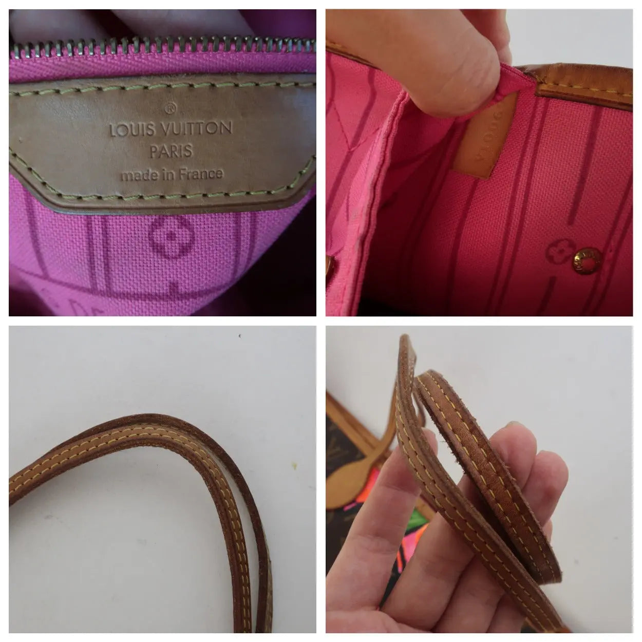 Louis Vuitton, Bags, Louis Vuitton Stephen Sprouse Rose Neverfull Htf