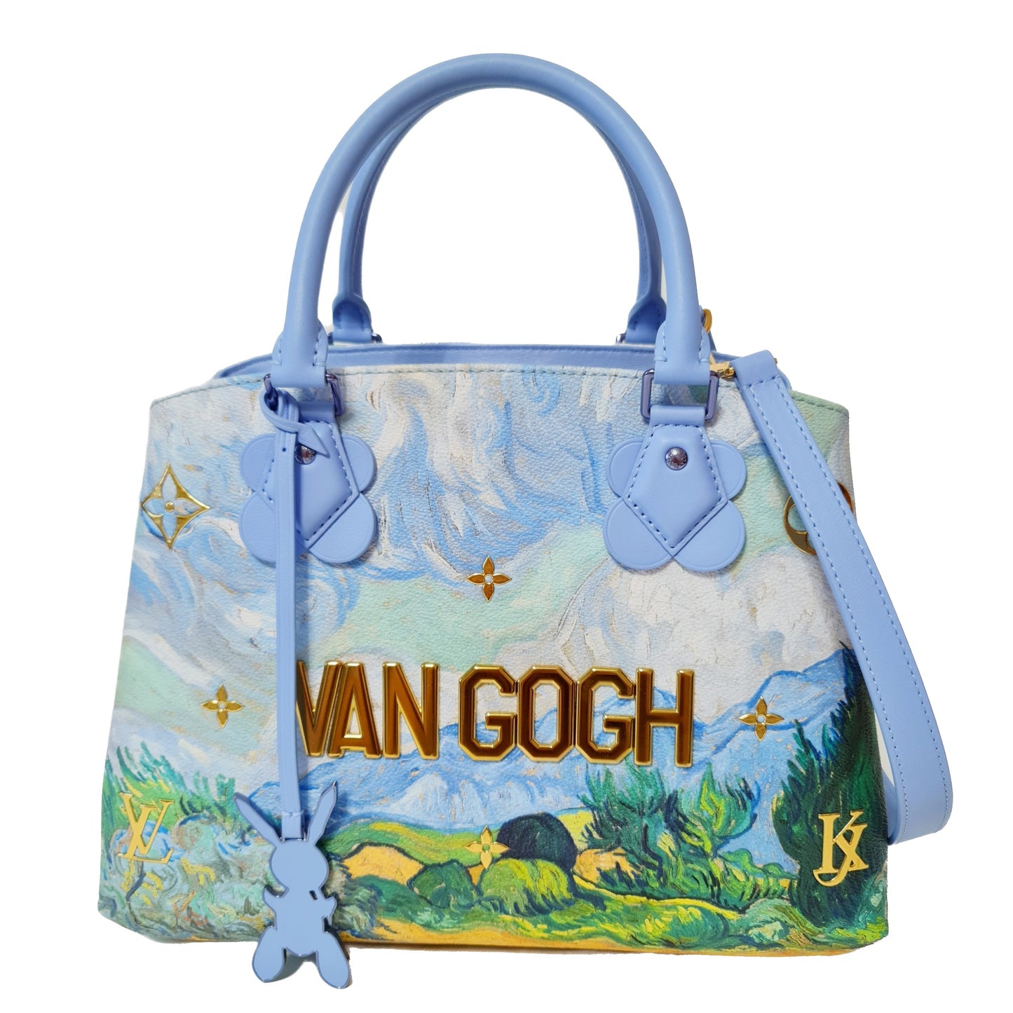 Louis Vuitton Multicolor Leather Van Gogh Montaigne MM Bag Louis