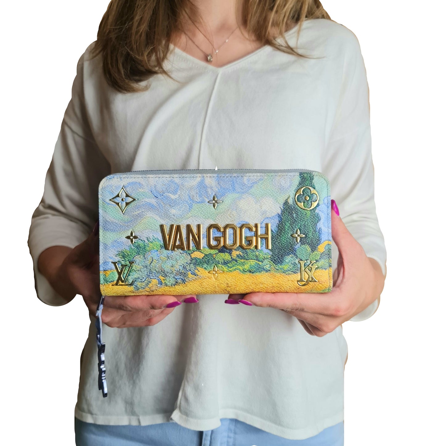 Louis Vuitton Van Gogh Masters Collection Zippy Around Zip Wallet