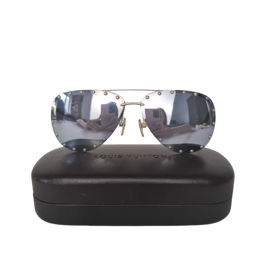 Load image into Gallery viewer, Louis Vuitton Louis Vuitton Mirror Party Sunglasses LVBagaholic
