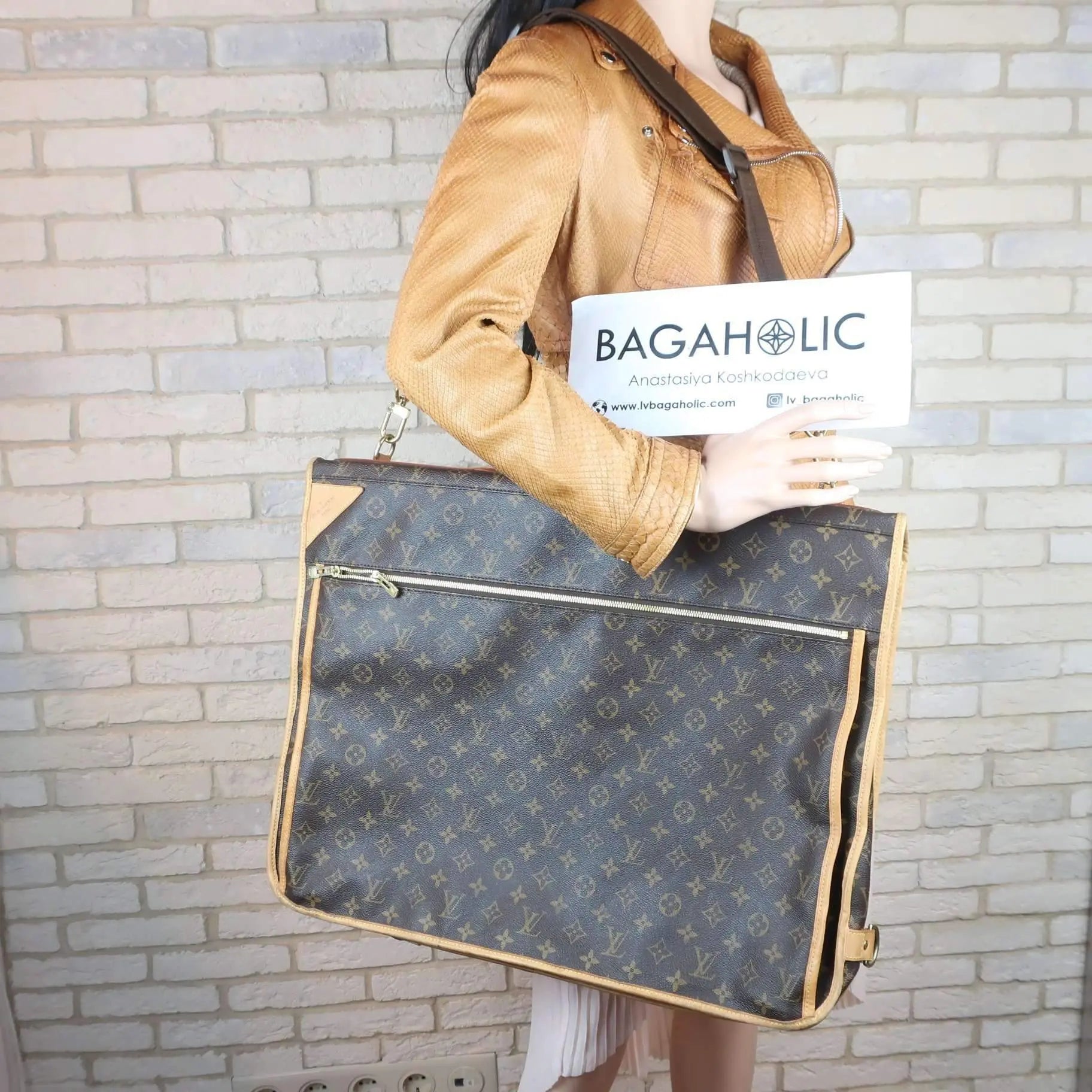 Louis Vuitton Monogram Canvas Garment Carrier Bag Bagaholic