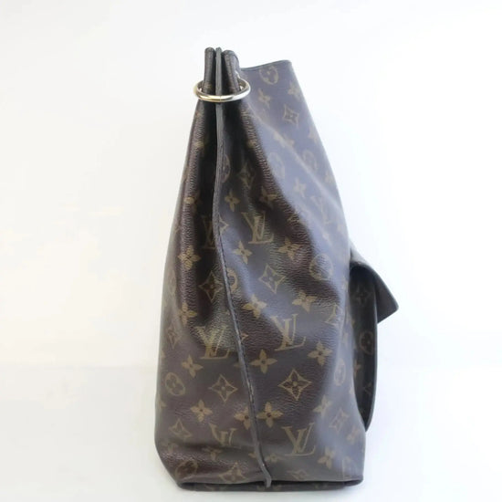 Louis Vuitton Metis Hobo Monogram Empreinte Shoulder Bag Maroon