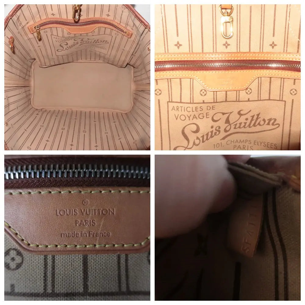 LOUIS VUITTON NEVERFULL MM MONOGLAM COATED CANVAS UNBOXING 
