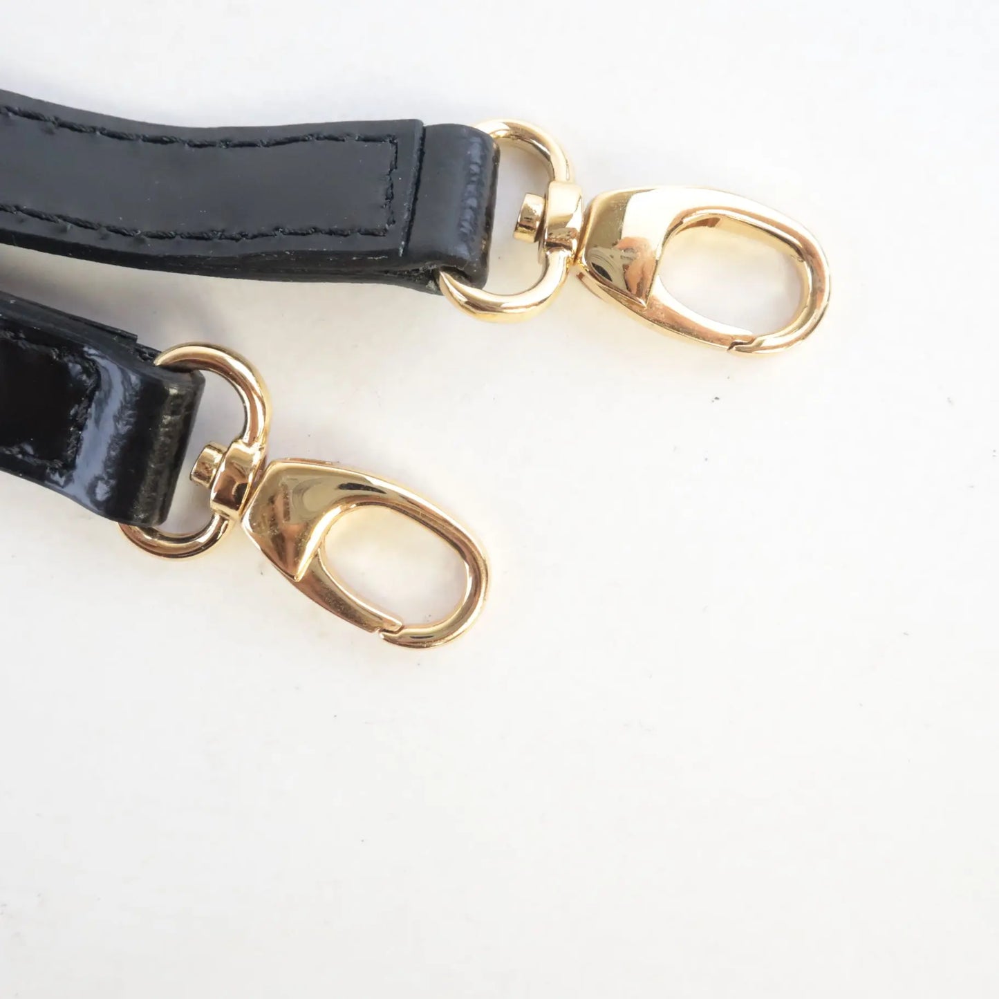 Black Crossbody Leather Strap Replacement For Louis Vuitton Noir