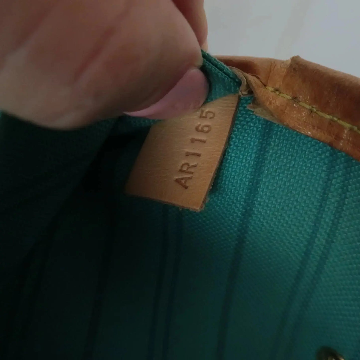 Louis Vuitton Neverfull MM Turquoise Cloth ref.681314 - Joli Closet