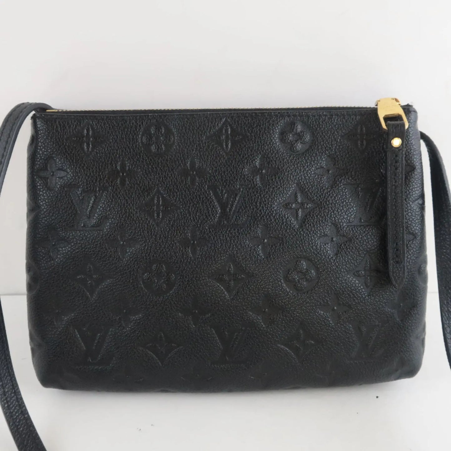 Twice leather crossbody bag Louis Vuitton Black in Leather - 32992168