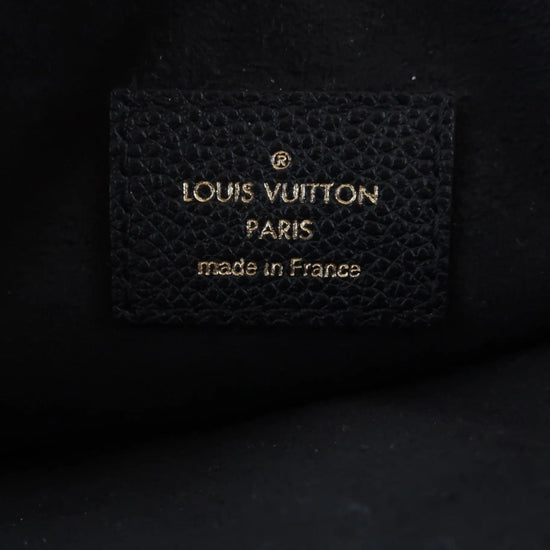 Louis Vuitton Twice Twinset Noir Black Monogram Empreinte Leather