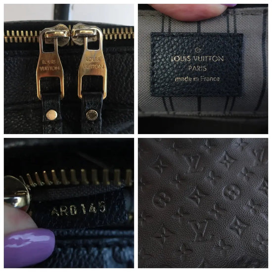 Load image into Gallery viewer, Louis Vuitton Louis Vuitton Monogram Empreinte Leather Noir Bastille MM Bag LVBagaholic
