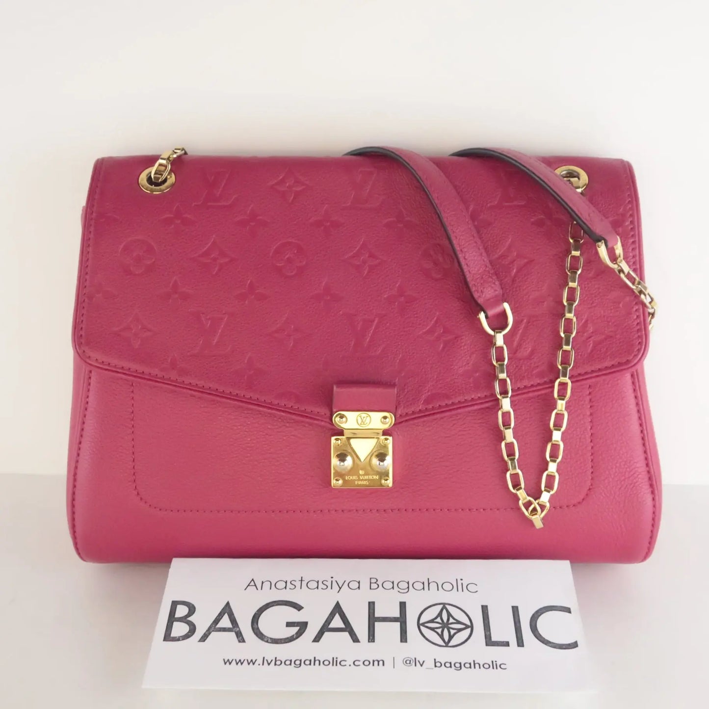 Louis Vuitton Empreinte Leather Saint Germain PM Bag – Bagaholic