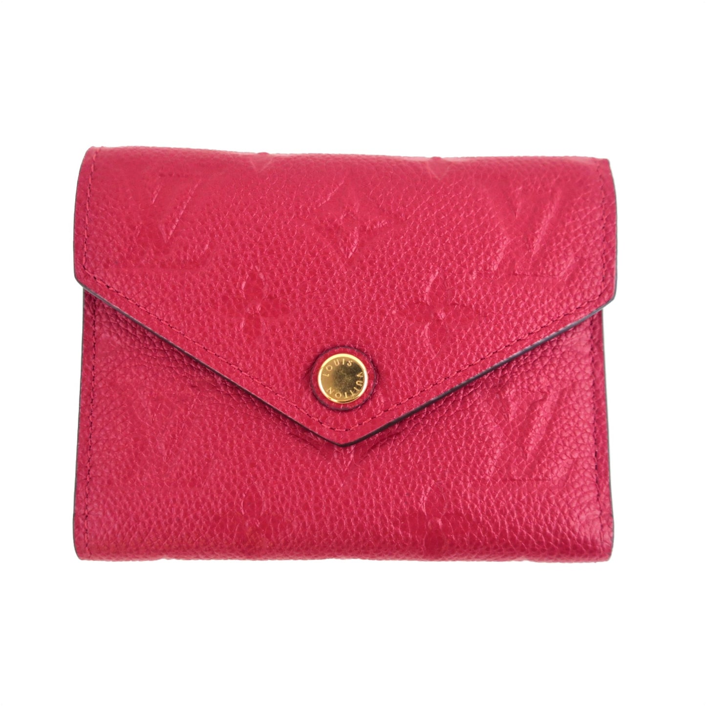 Louis Vuitton Monogram Empreinte Scarlet Victorine Wallet – Bagaholic