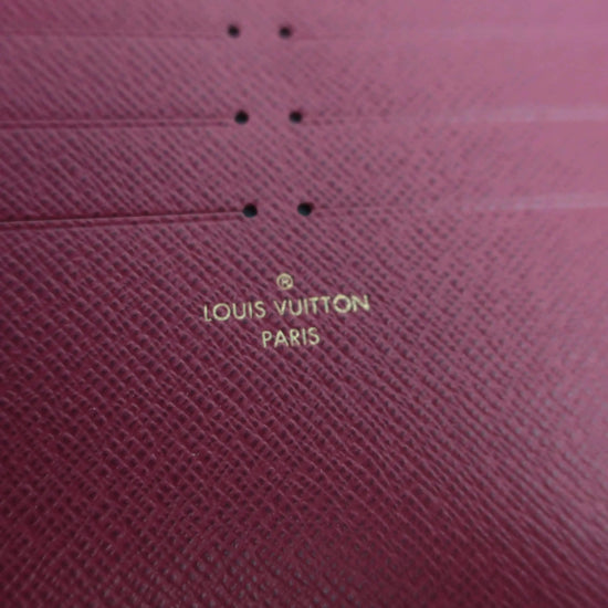 Louis Vuitton Louis Vuitton Monogram Felicie bag with Fuchsia Inserts LVBagaholic