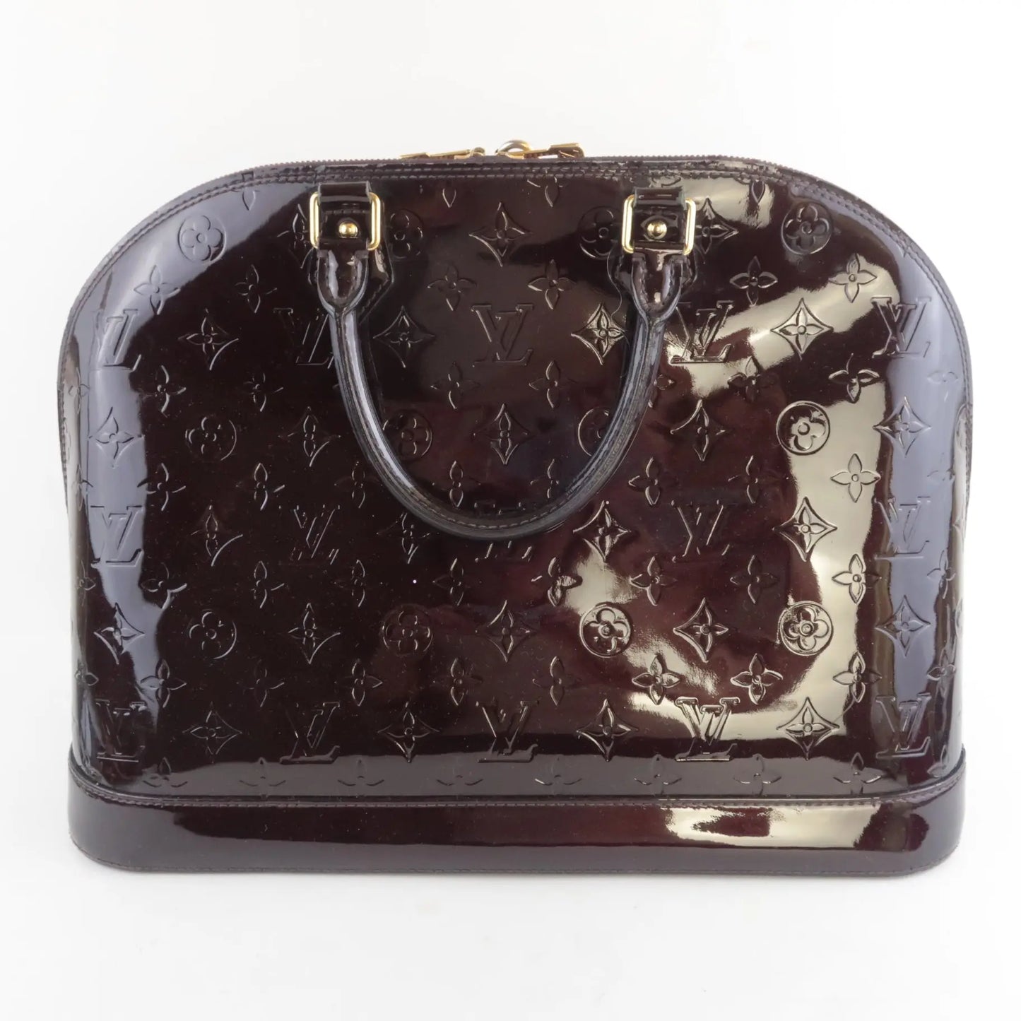 Louis Vuitton Monogram Vernis Alma MM Amarante Bag – Bagaholic