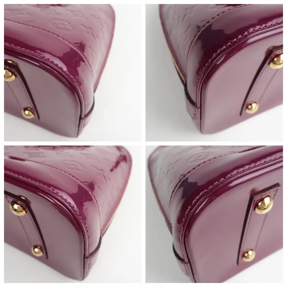 Louis Vuitton Alma PM Lilac Monogram Vernis ○ Labellov ○ Buy and