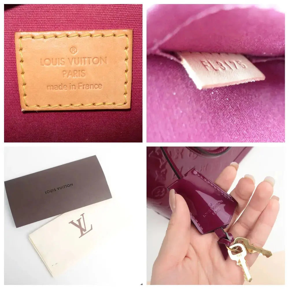 Louis Vuitton Parnassea Alma PM M48881 Purple Leather Pony-style