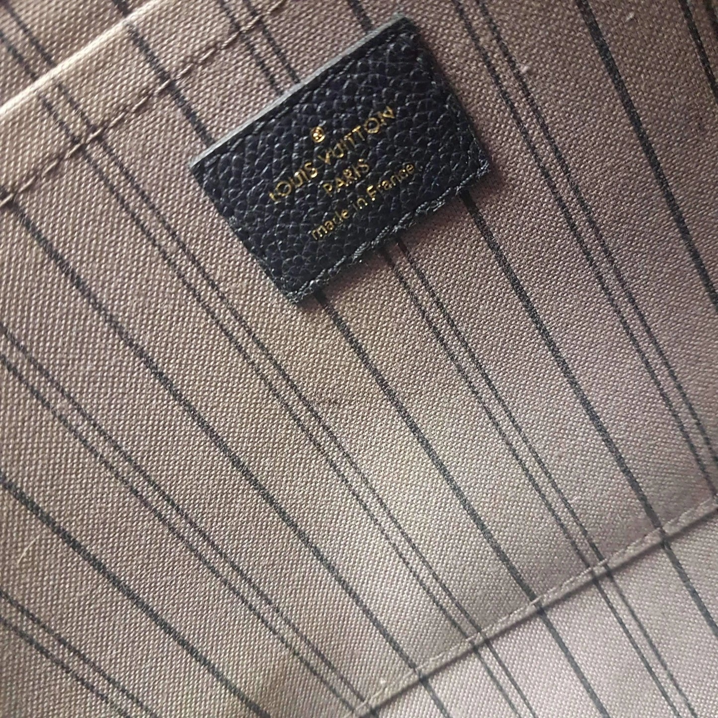 Louis Vuitton Louis Vuitton Montaigne GM Noir Empreinte Leather Bag LVBagaholic
