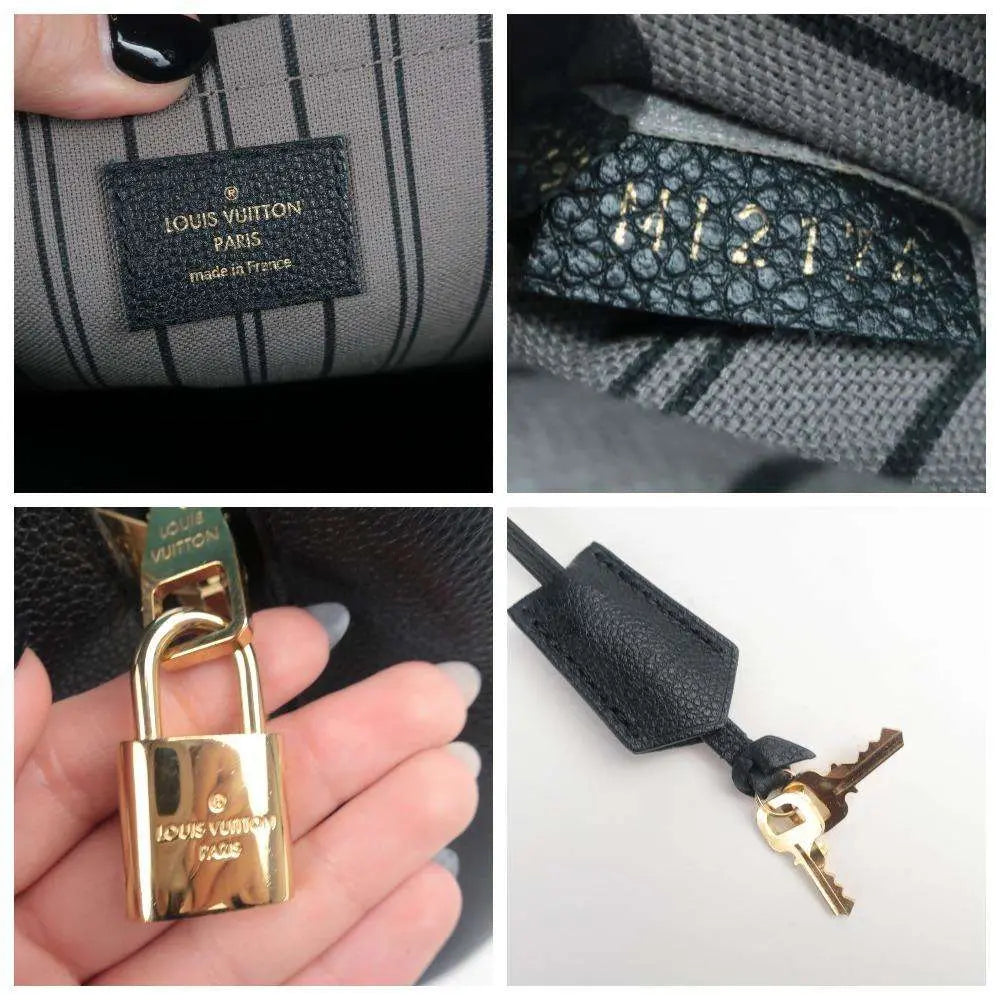 Louis Vuitton Empriente Montaigne MM size in noir review! 