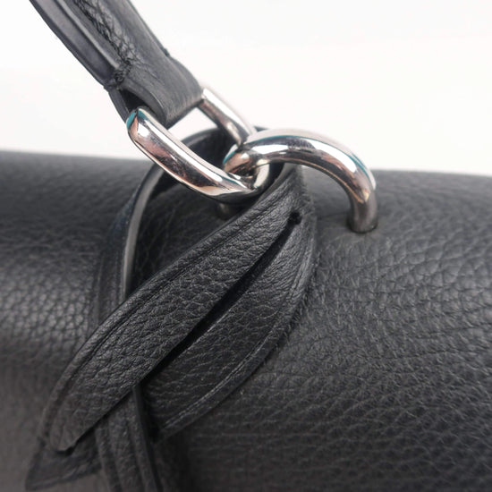 Louis Vuitton Louis Vuitton Mylockme Pebbled Leather Black Bag LVBagaholic